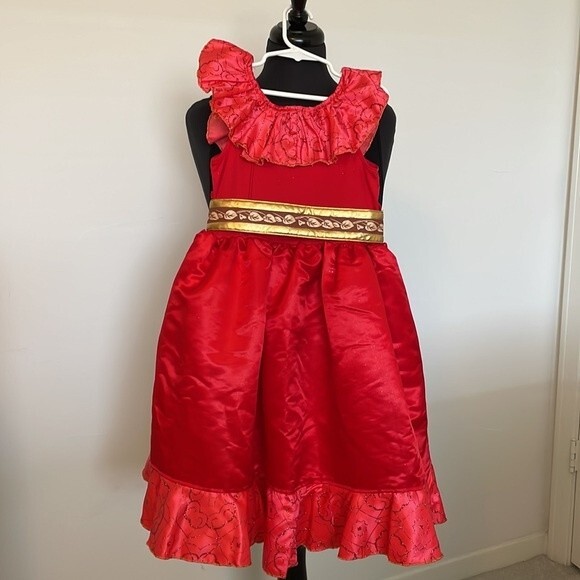 Disney Elena of Avalor dress SZ 4 - Picture 2 of 3